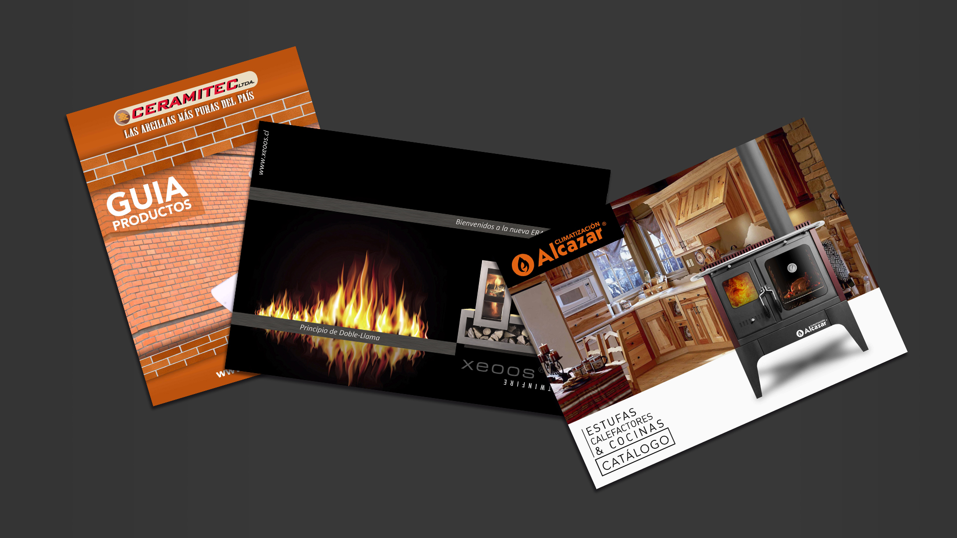 Catálogos, Manual y Menú